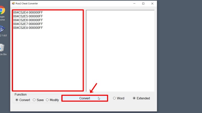 pcsx2 cheat converter online