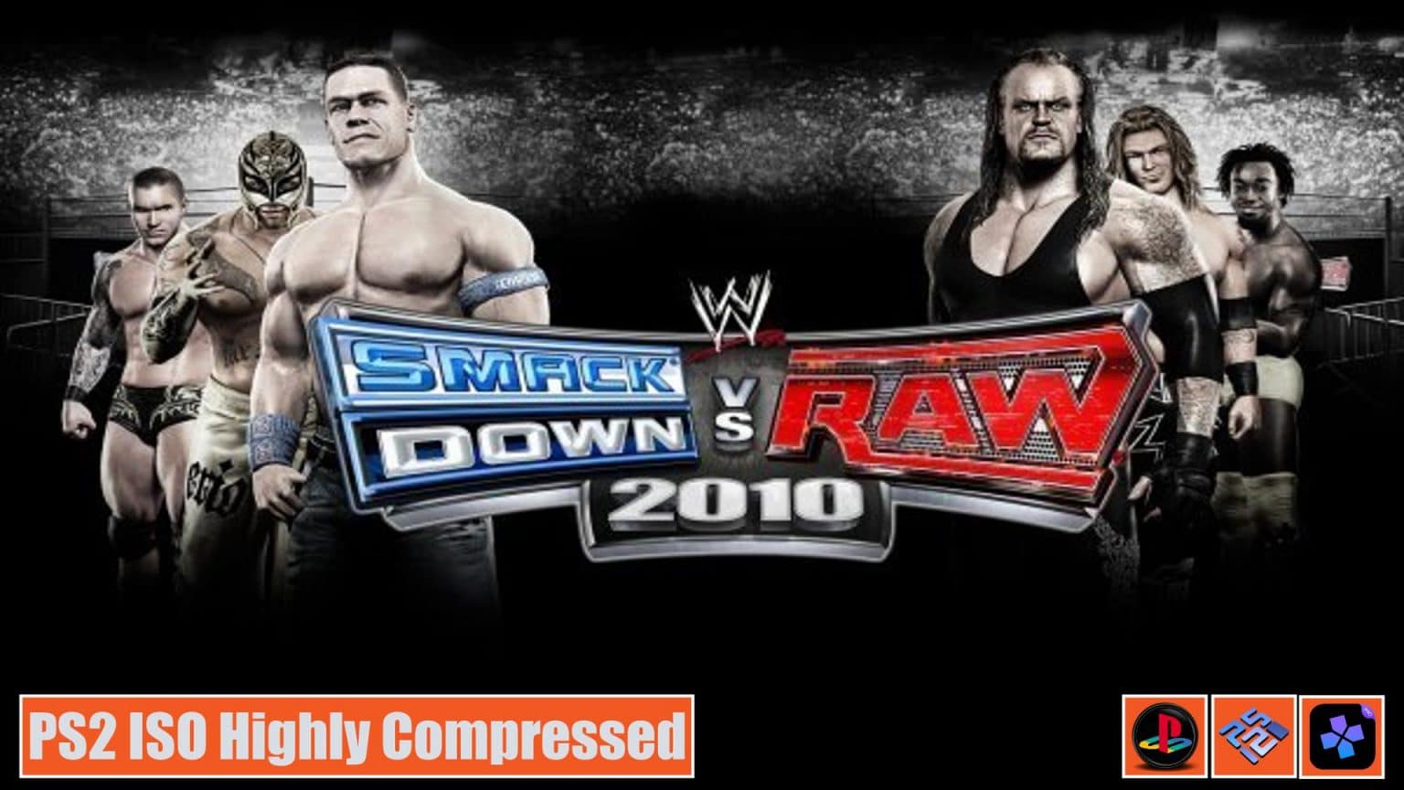 WWE SmackDown vs Raw 2011 PS2 ISO Highly Compressed SafeROMs