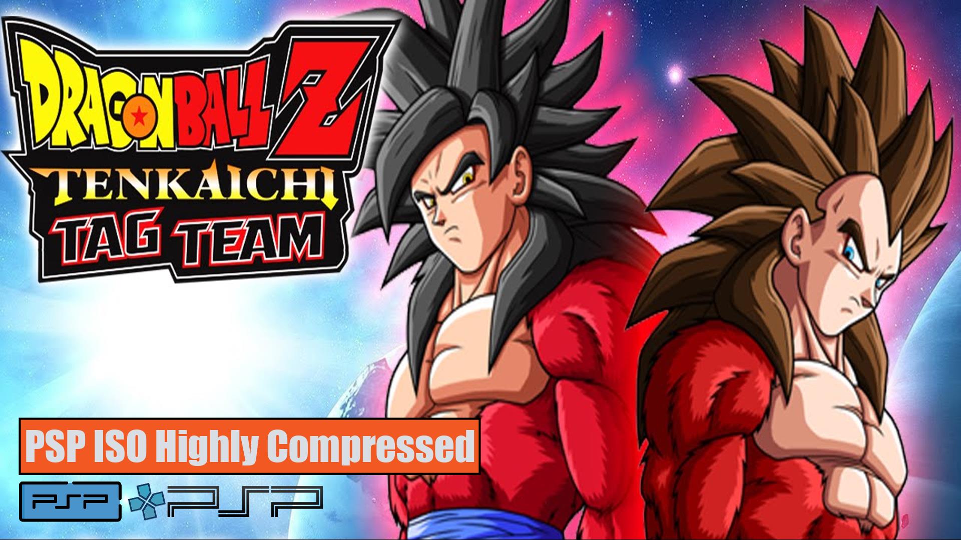 DBZ TENKAICHI TAG TEAM - SUPER BATTLE CANNON V2 ESPAÑOL PSP