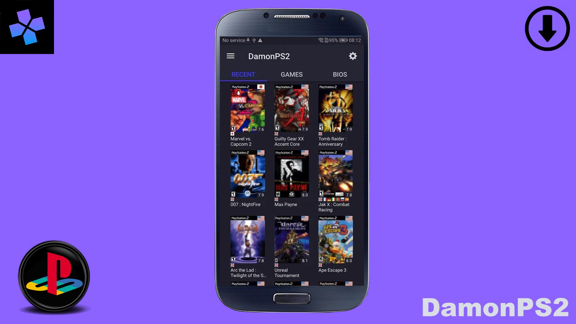 Baixar DamonPS2 6.1 Android - Download APK Grátis