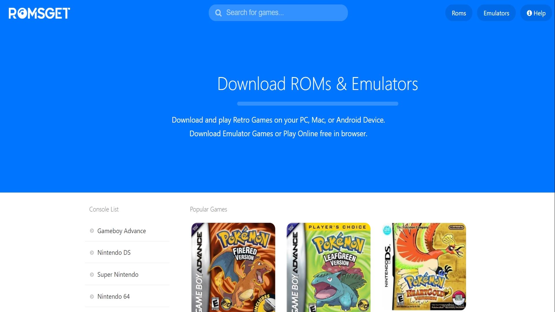 Pokemon - HeartGold Version ROM Download - Free NDS Games - Retrostic