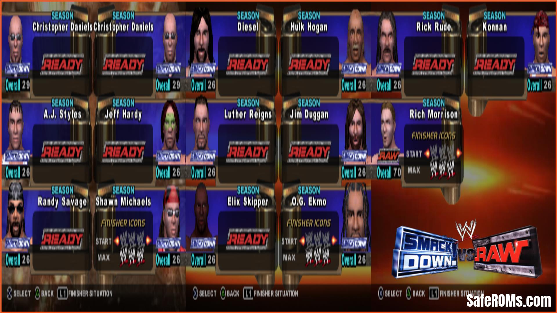 WWE SmackDown vs Raw