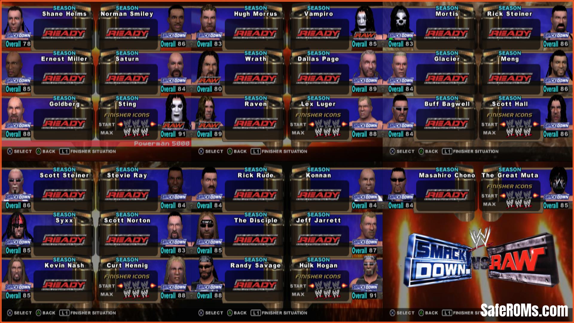 WWE SmackDown vs Raw