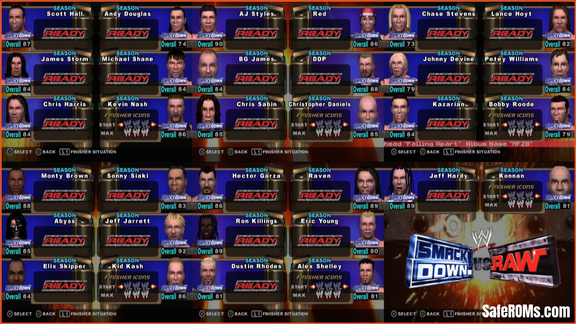 WWE SmackDown vs Raw