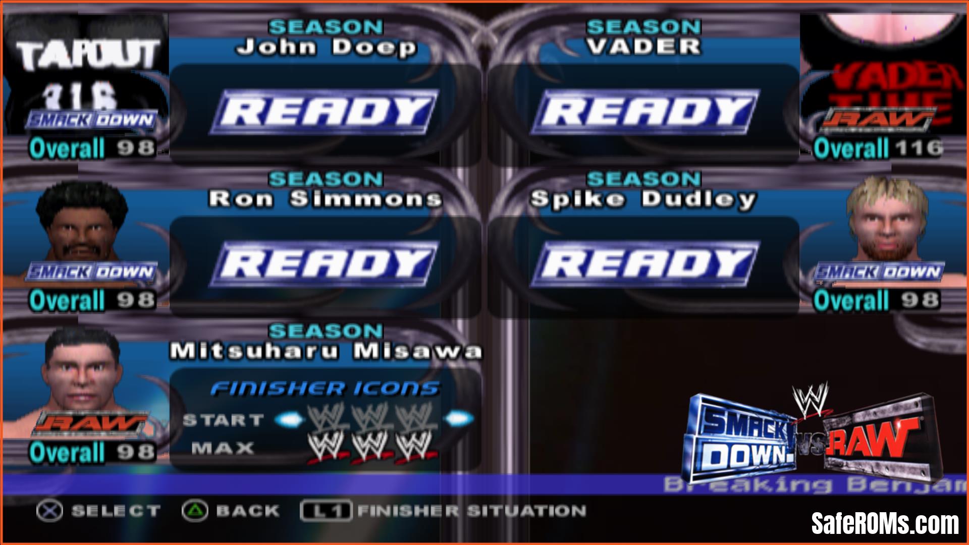 WWE SmackDown vs Raw