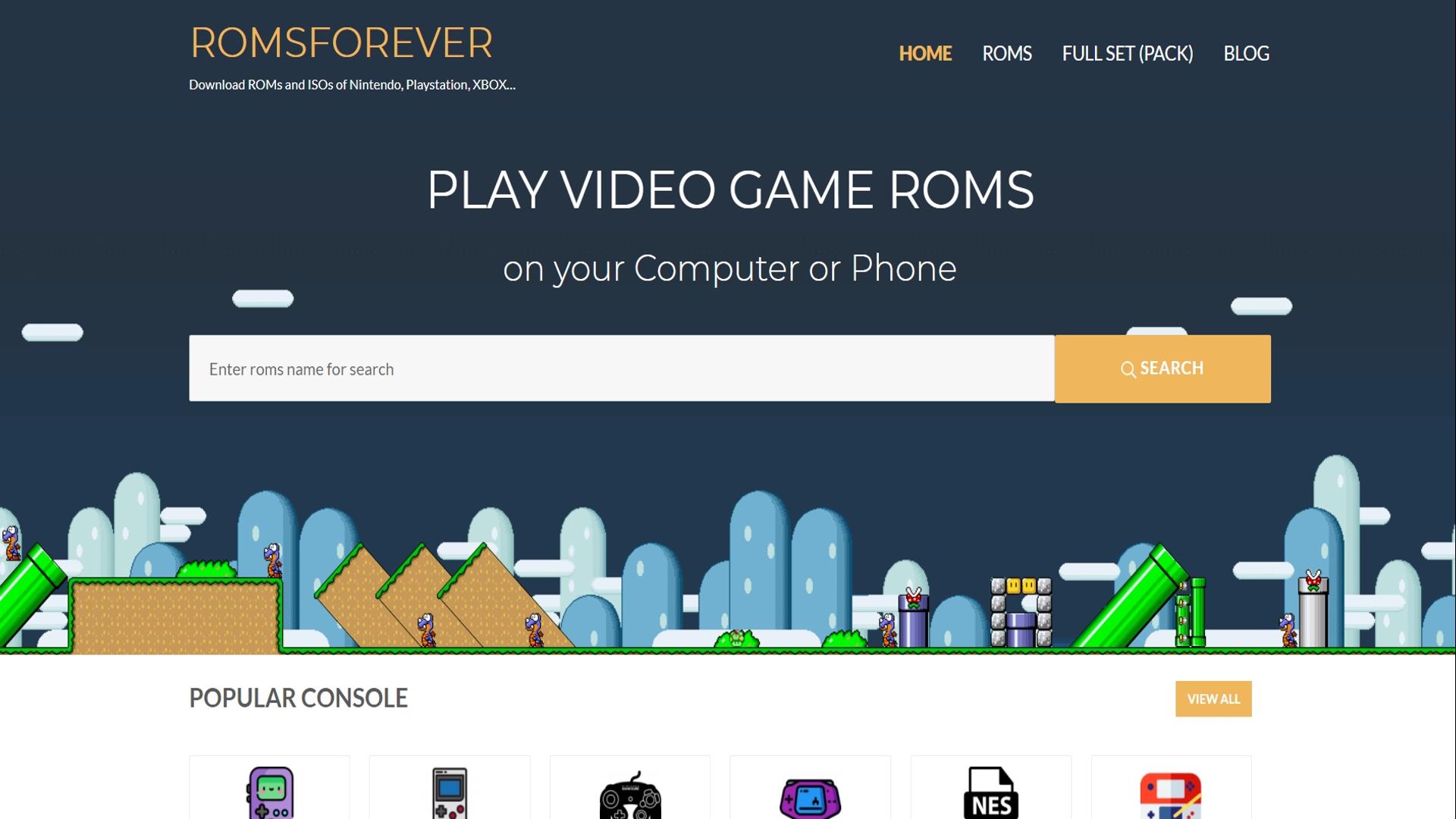 ROMs & ISO - Free Download Game ROMs - ROMSPURE