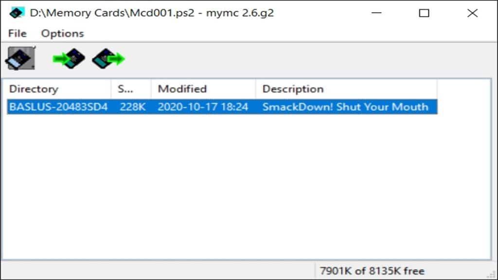 Download mymc a PS2 Memory Card Image Utility SafeROMs
