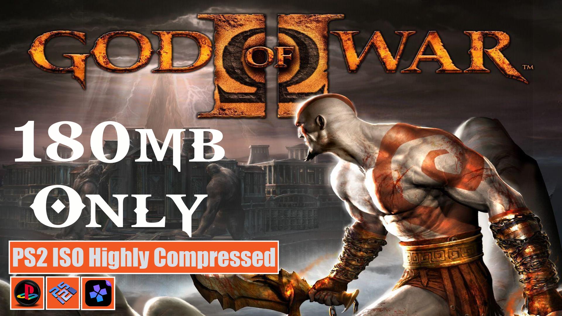 God of war 2 PC download in highly compressed size (189 MB)