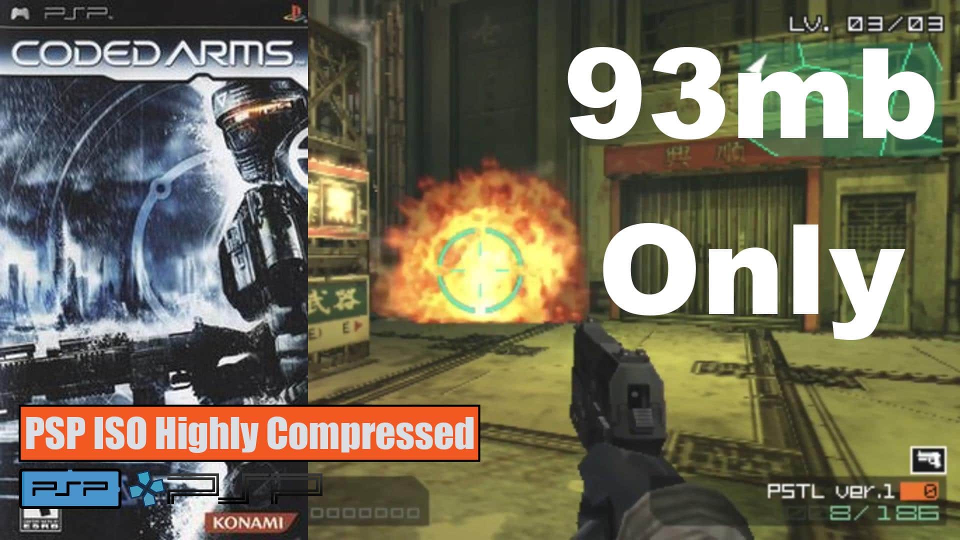Coded Arms PSP ISO Highly Compressed