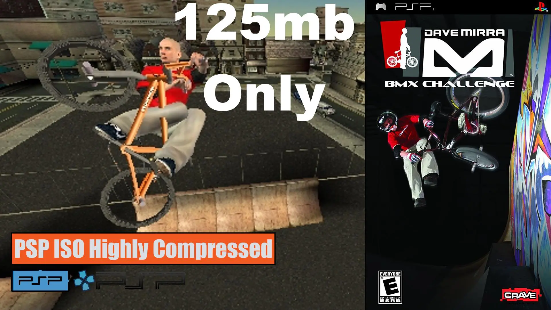 Dave Mirra BMX Challenge PSP ISO Highly Compressed