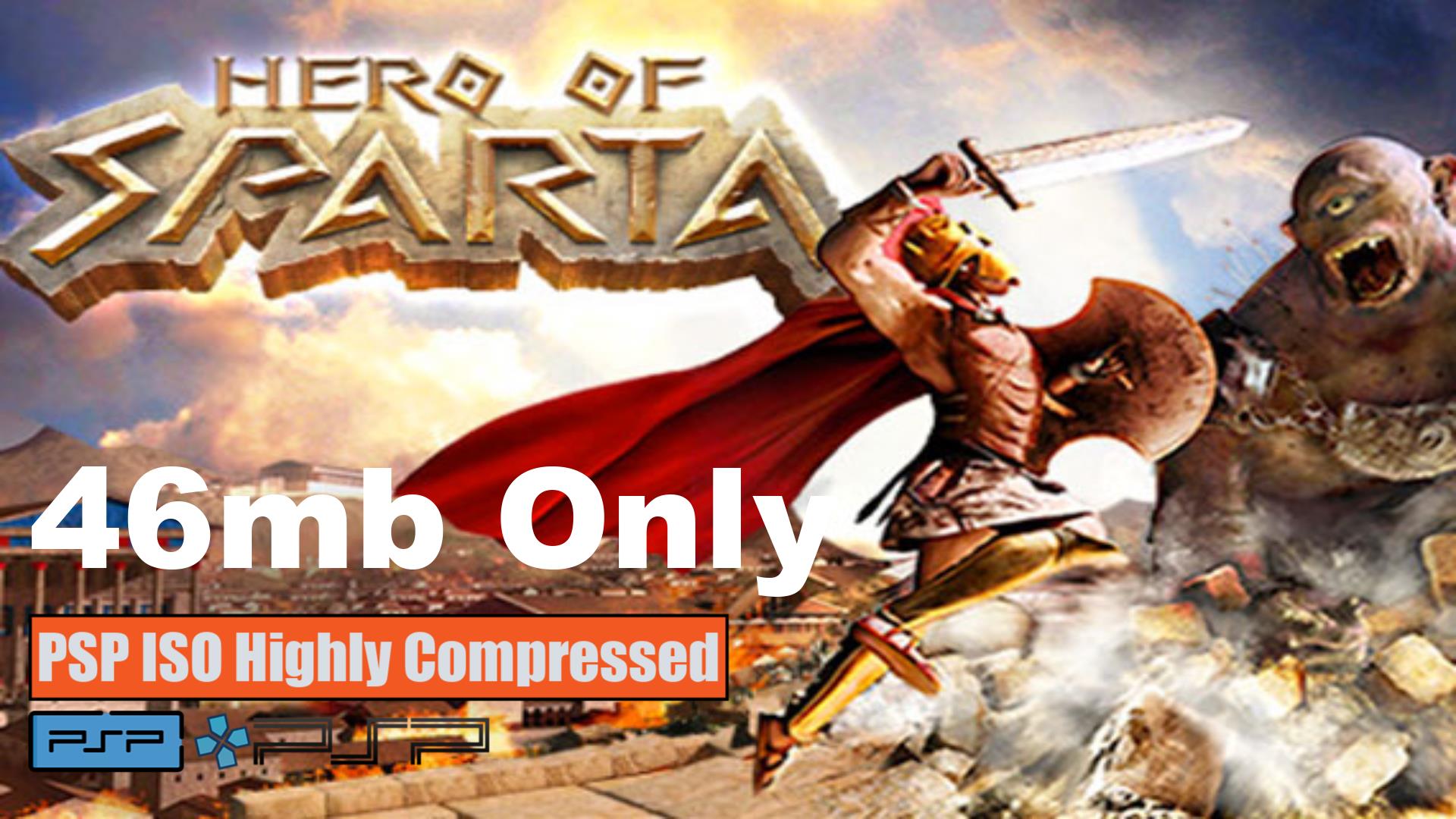 Hero of Sparta PSP ISO Highly Compressed