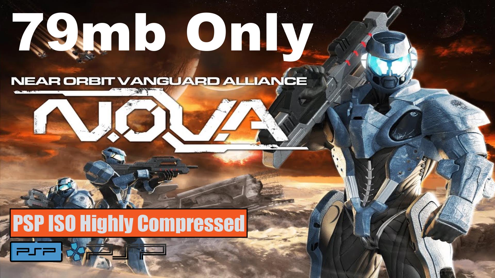 N.O.V.A. PSP ISO Highly Compressed