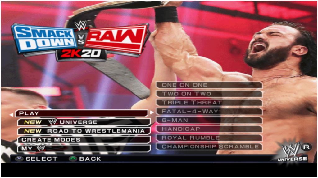 WWE 2K20 PS2 ISO Download SafeROMs