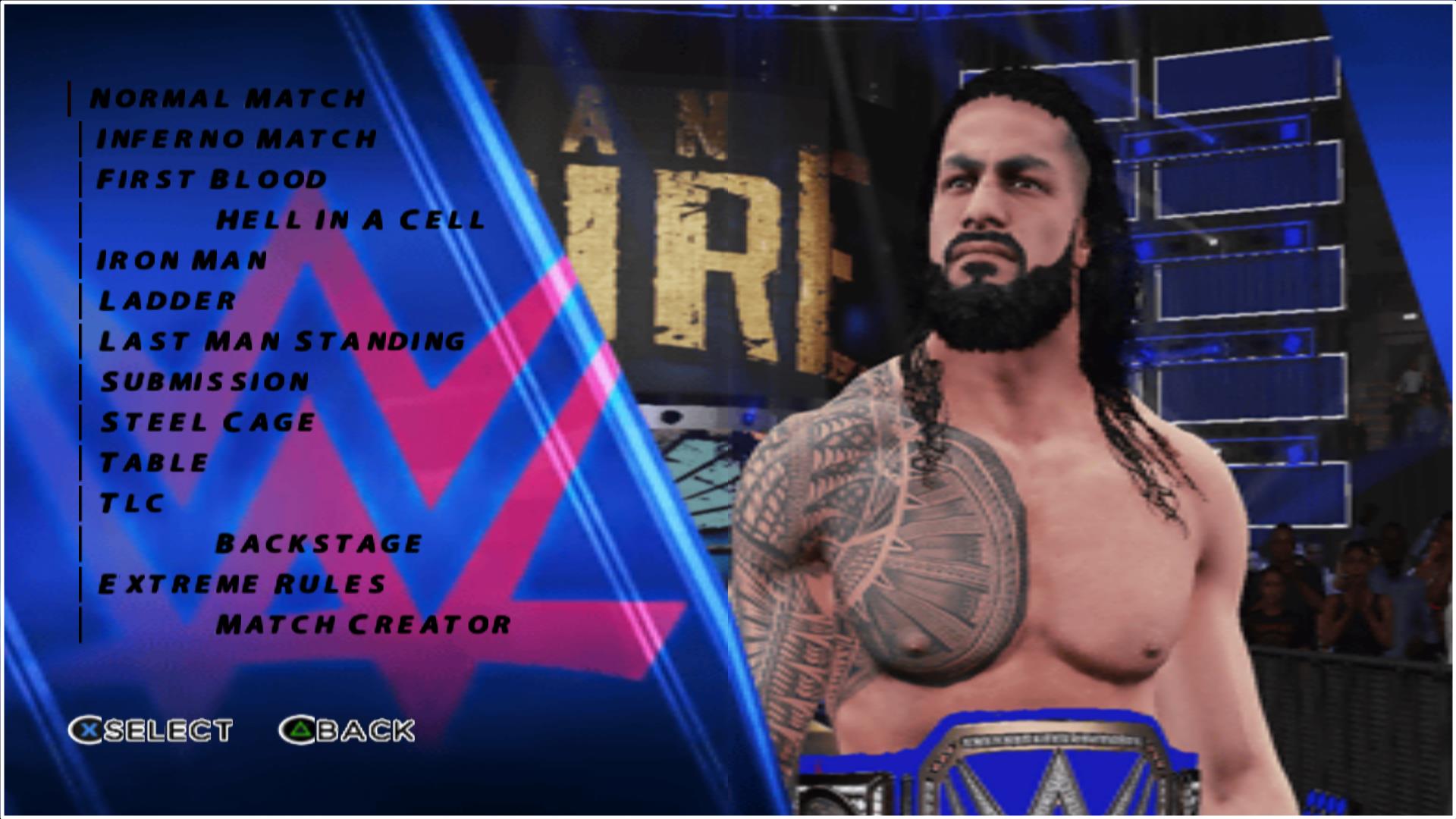 WWE2K22 (PS2) Download Link Game file size 2Gb    Savedata