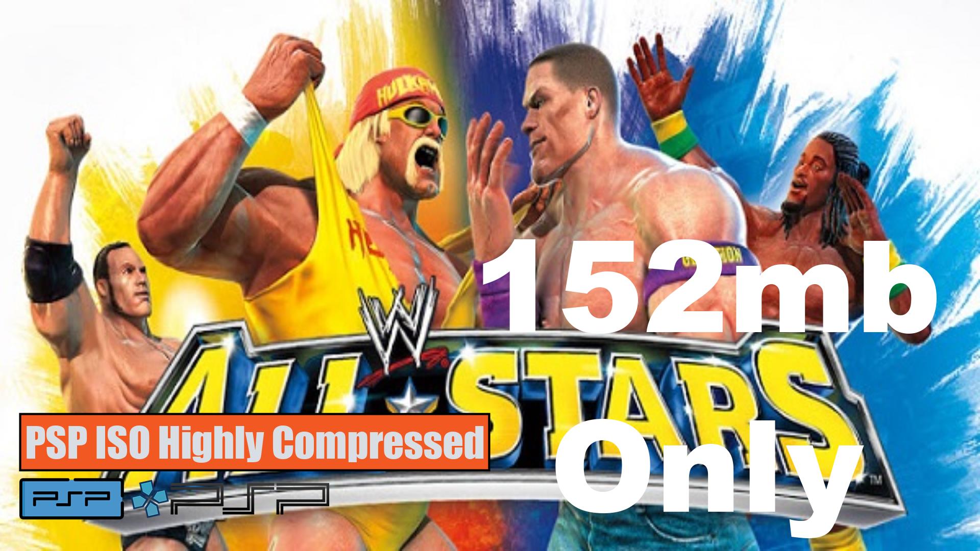 WWE All Stars PSP ISO Highly Compressed