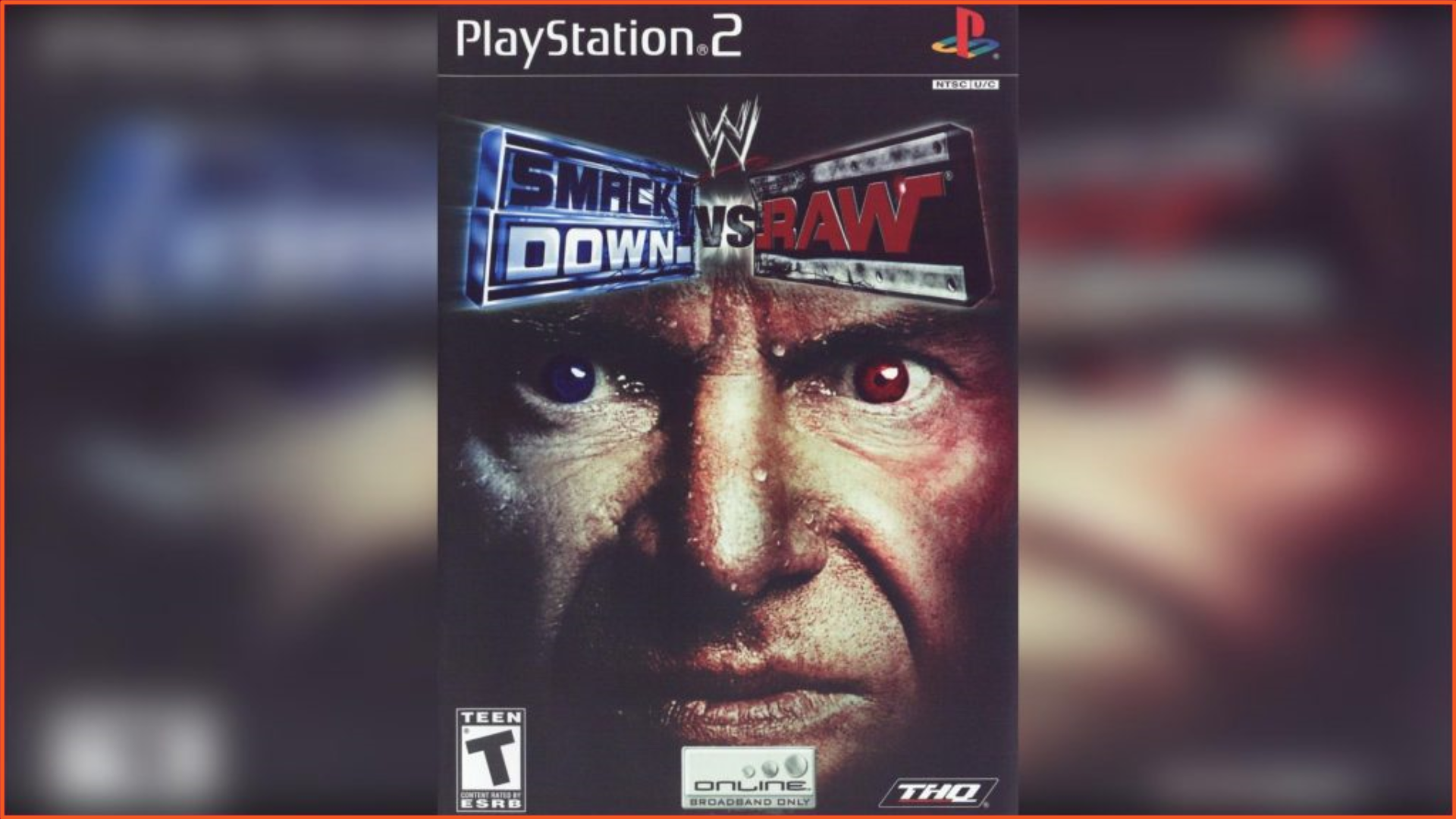 WWE SmackDown! vs. Raw ROM (ISO) Download for Sony Playstation 2 / PS2 