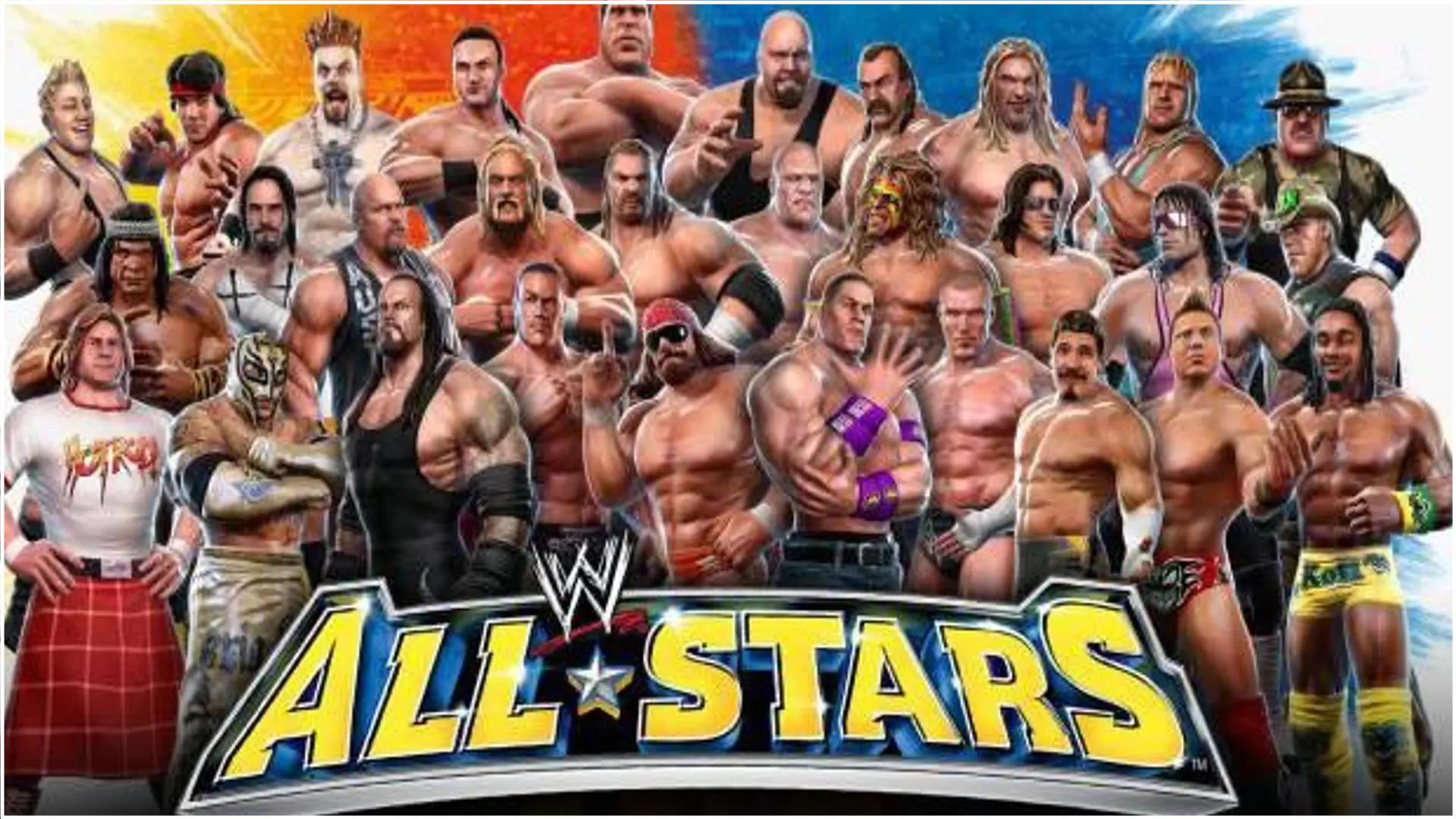 wwe all stars games