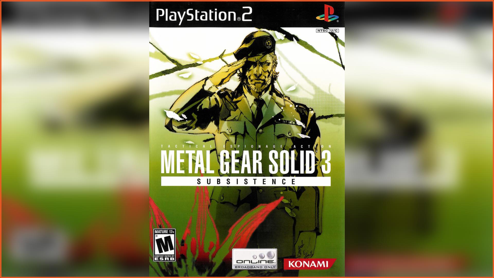 Metal Gear Solid 3 - Subsistence PS2 ISO Download