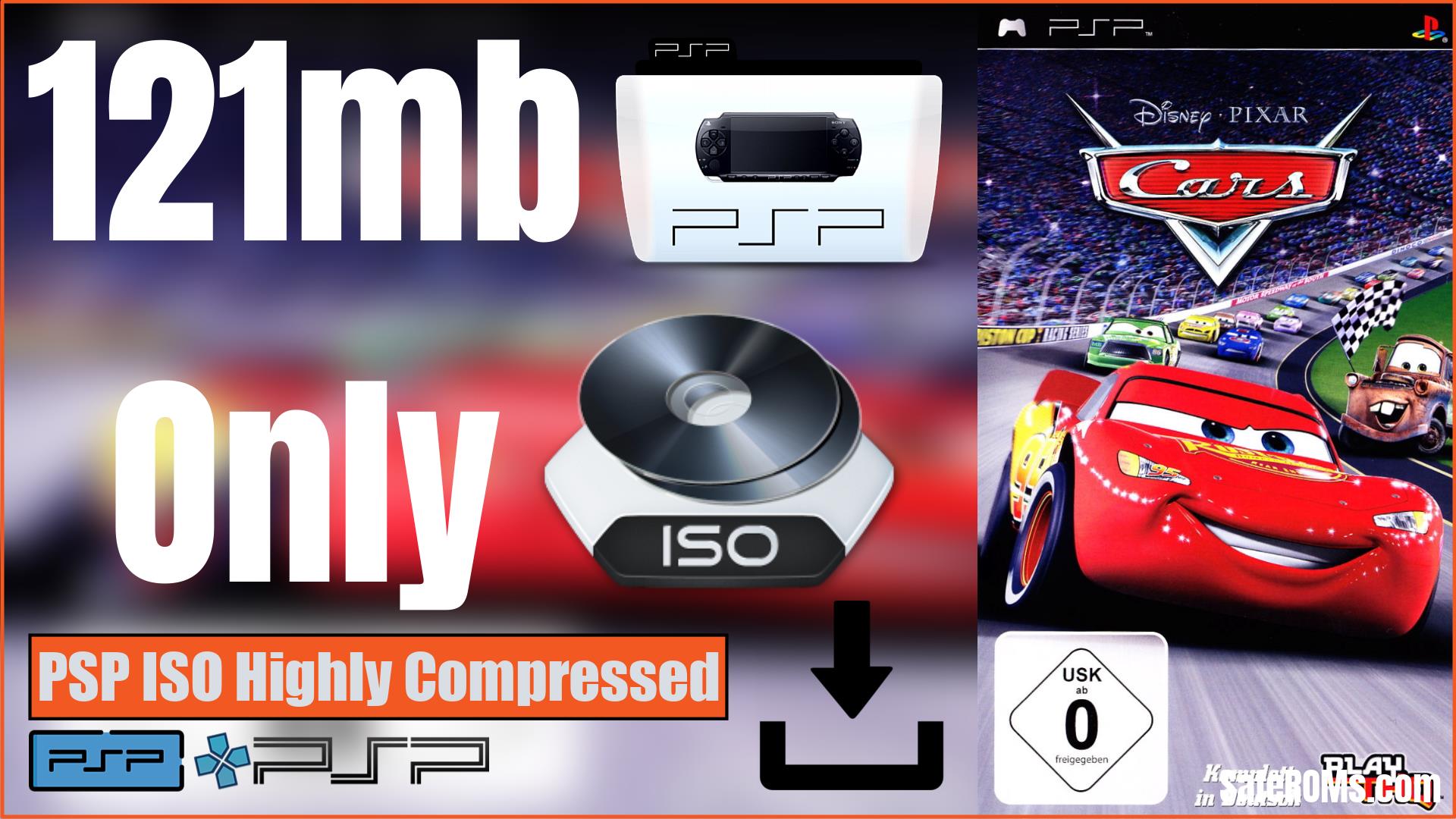 Cars 2 ROM - PSP Download - Emulator Games