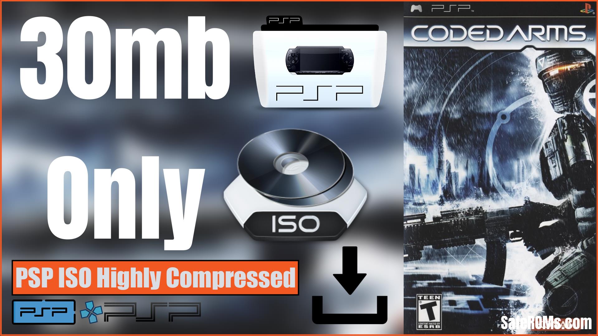 Coded Arms PSP ISO Highly Compressed Download