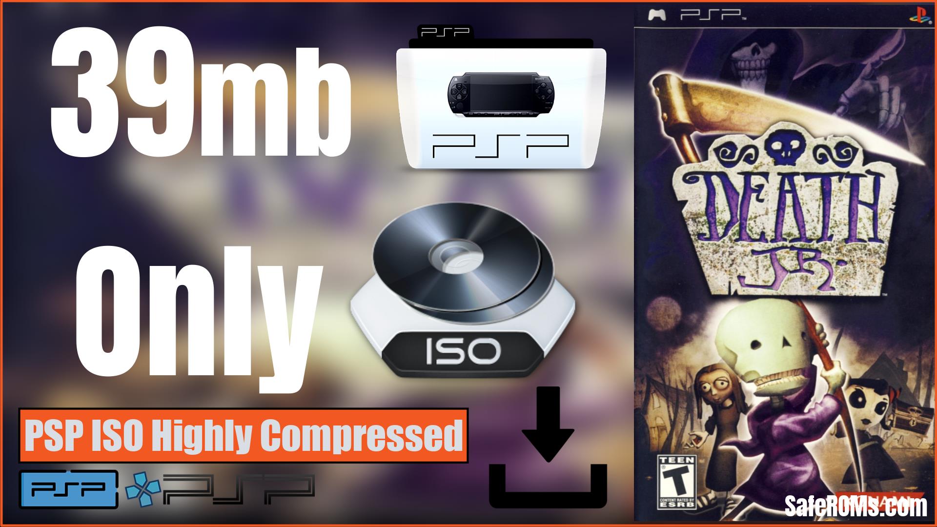 Death Jr PSP ISO Highly Compressed Download
