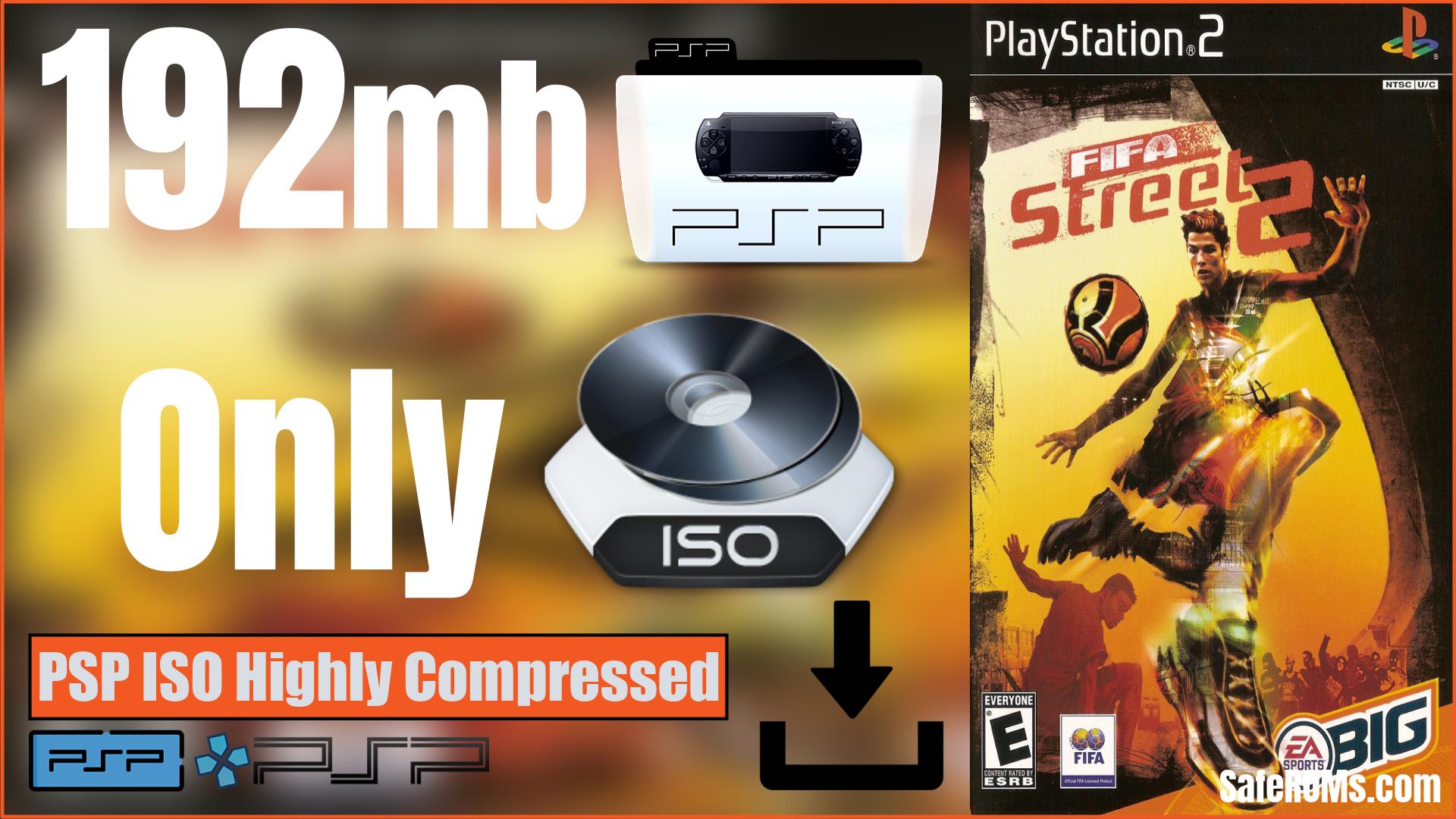 FIFA Street 2 PSP ISO Highly Compressed Download
