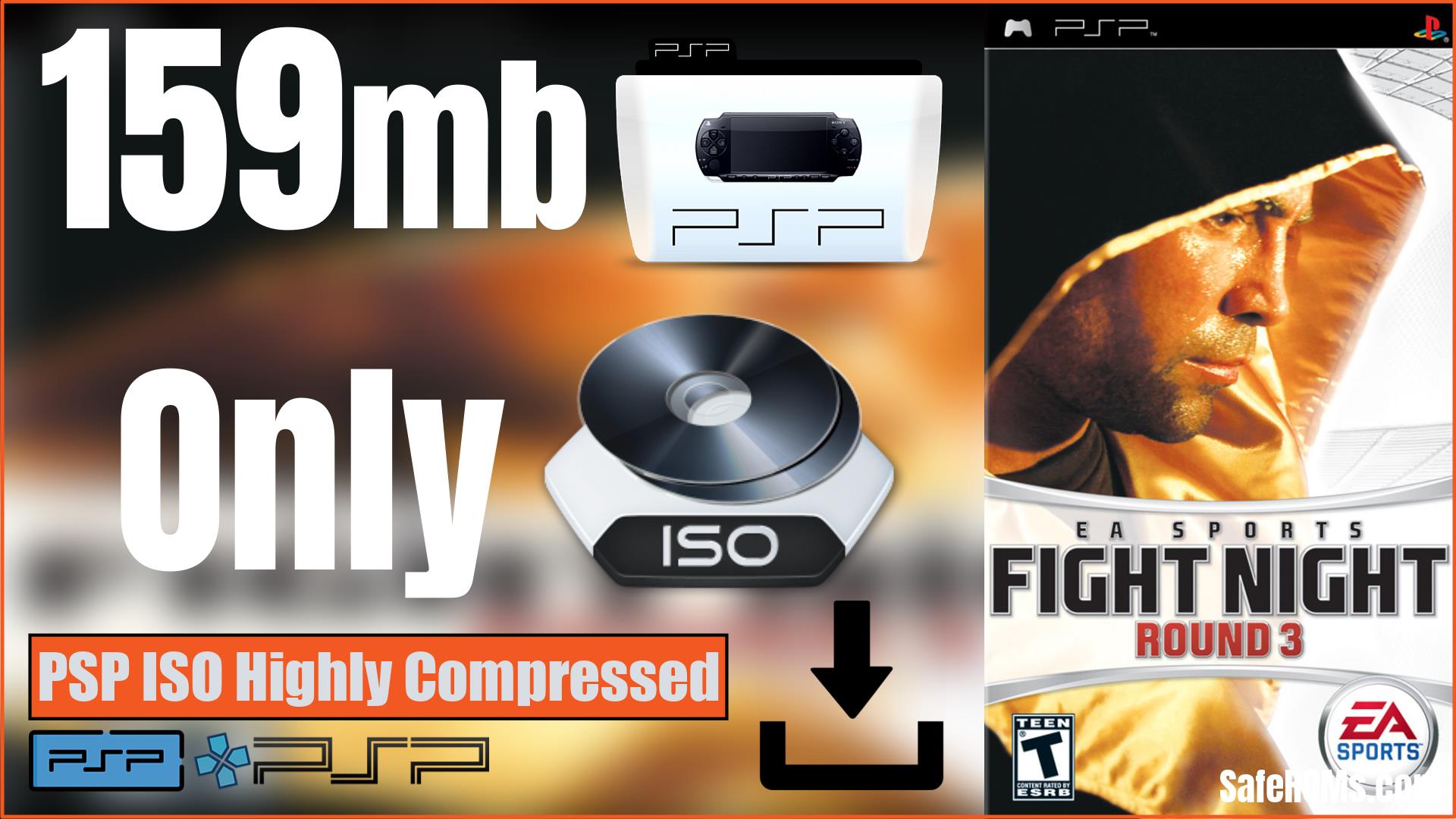 Fight Night Round 3 PSP ISO Highly Compressed Download