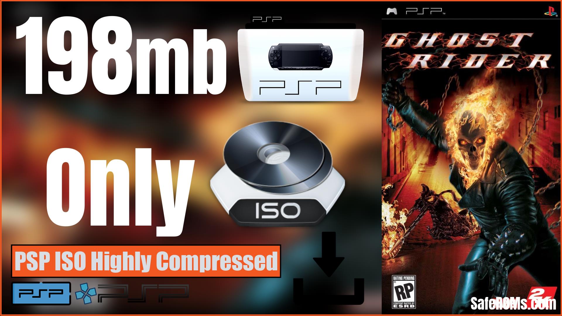 Ghost Rider PSP ISO Highly Compressed Download