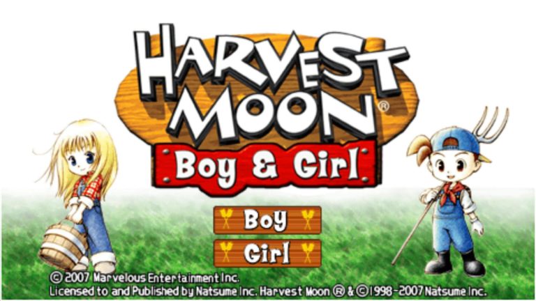 Harvest Moon Boy & Girl PSP ISO Highly Compressed SafeROMs