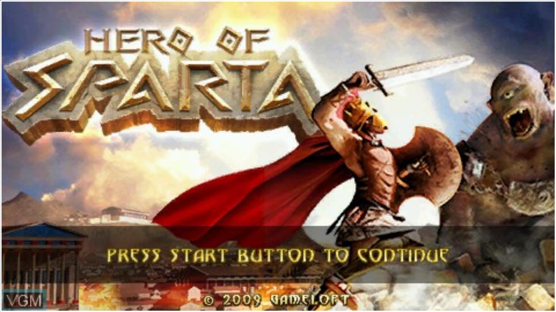 Hero of Sparta (USA) PSP ISO - CDRomance