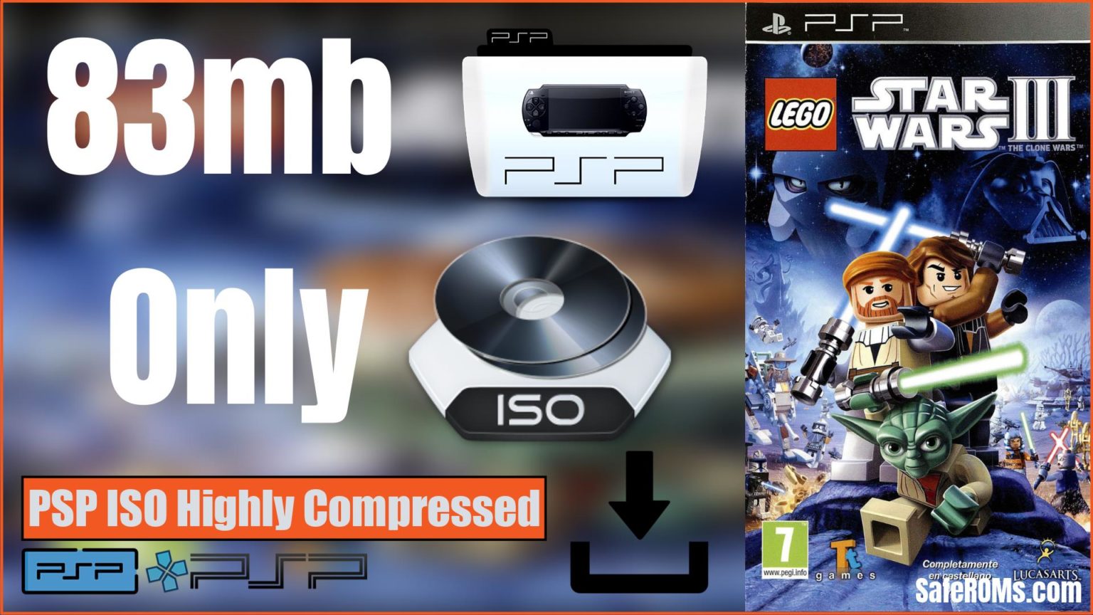 psp lego star wars