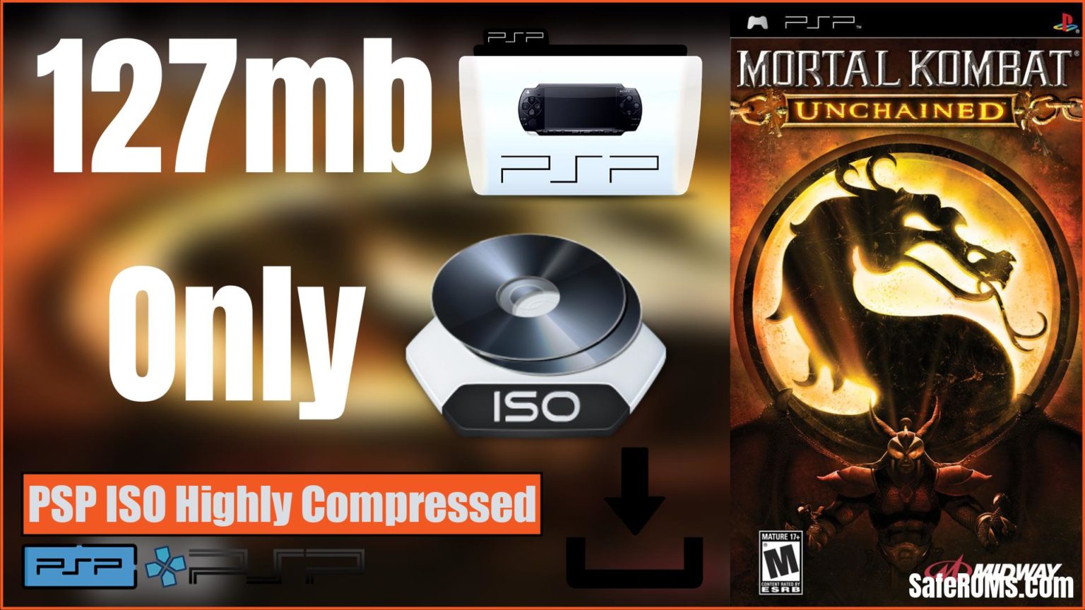 Mortal Kombat Deception PSP ISO Highly Compressed SafeROMs