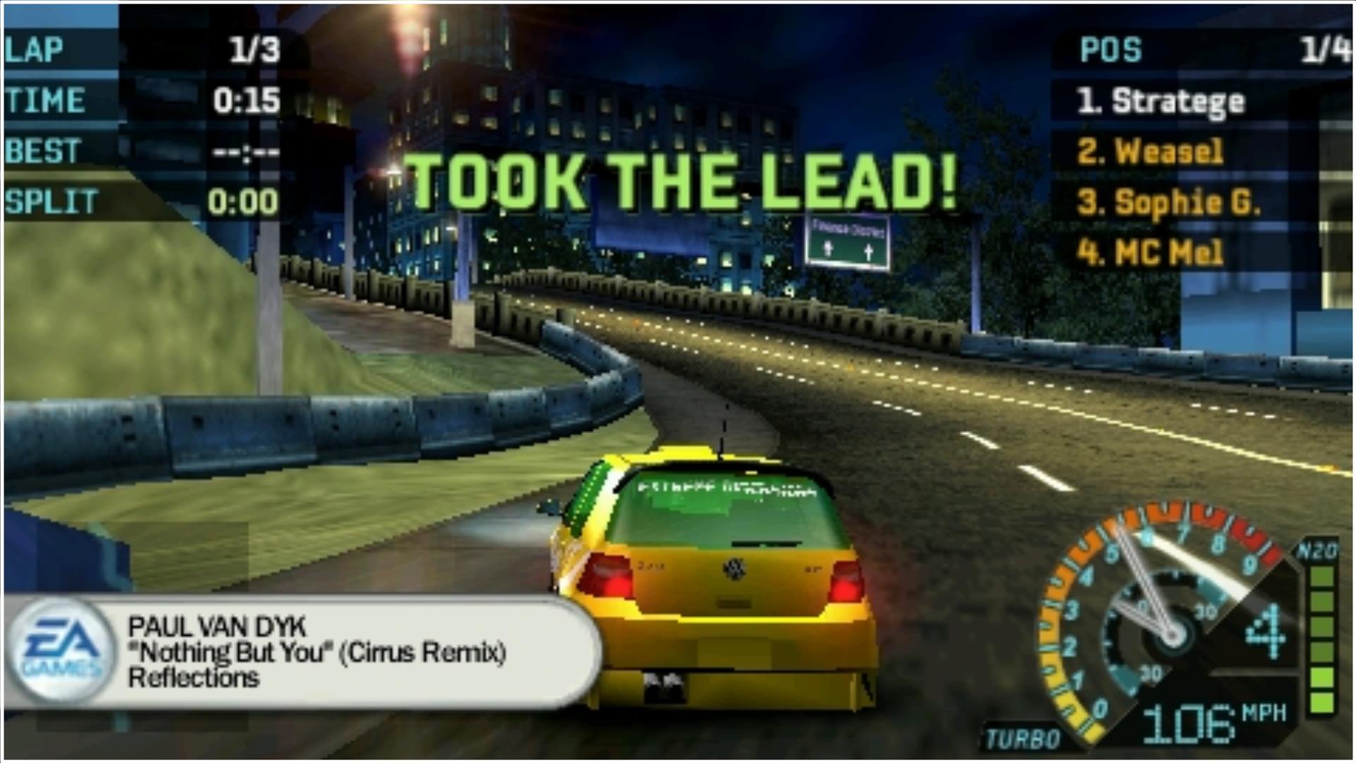 Need For Speed - Underground Rivals ROM - PSP Download - Emulator Games