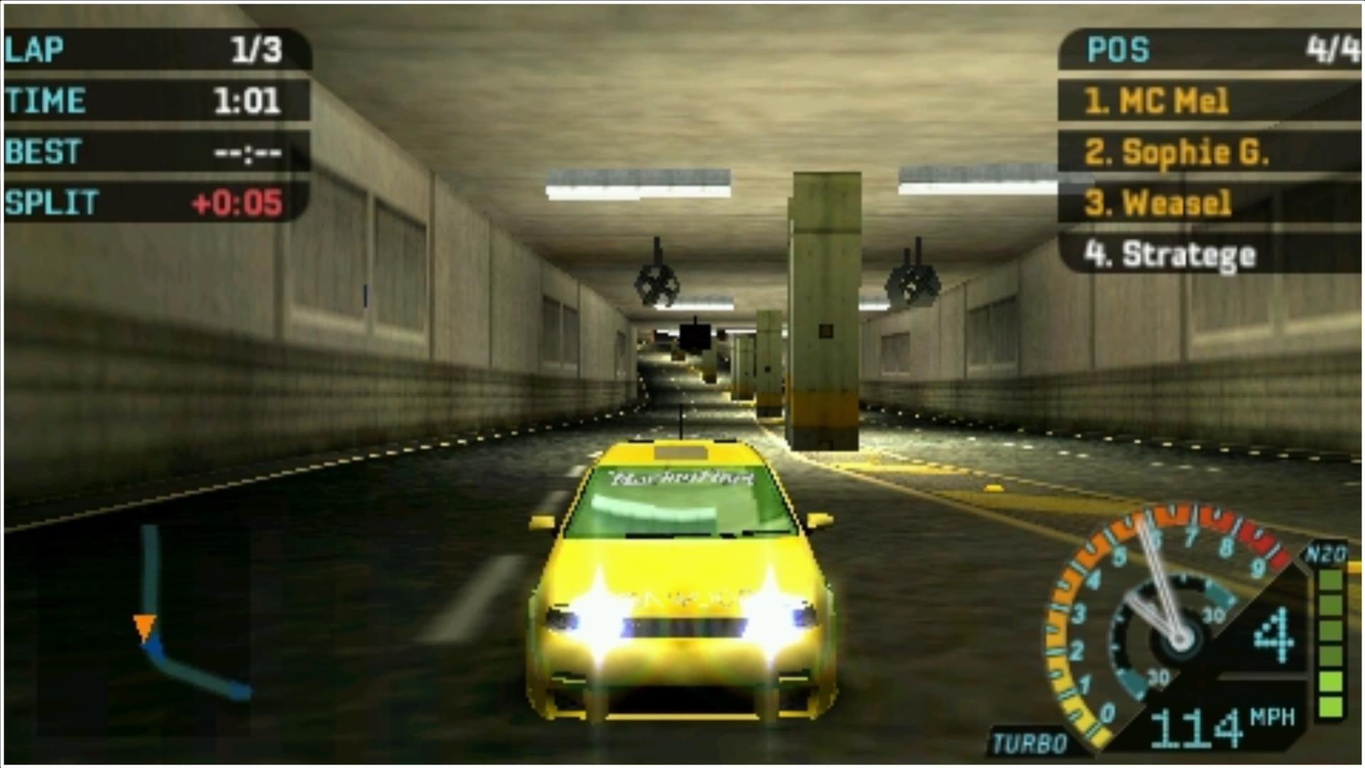 Need For Speed - Underground Rivals ROM - PSP Download - Emulator Games