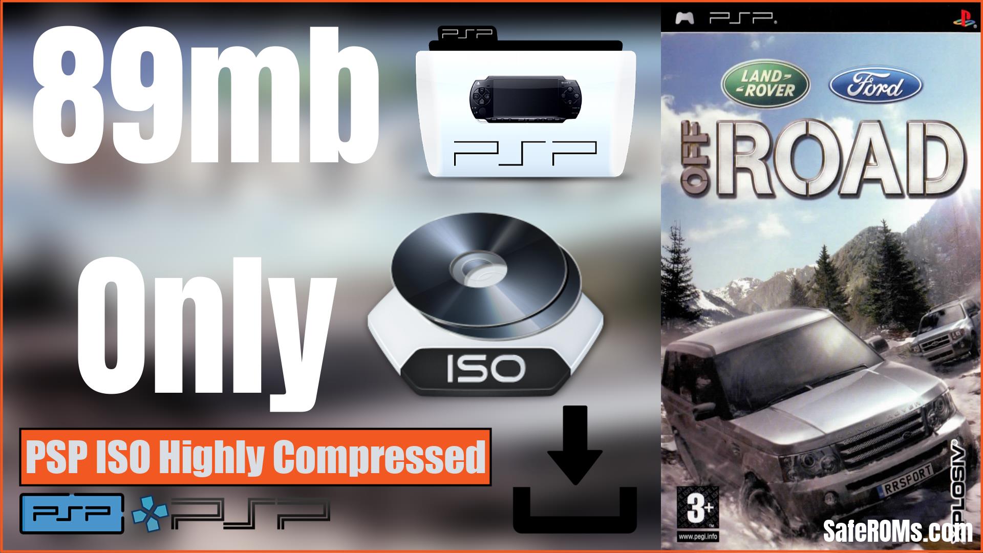 Off Road PSP ISO Highly Compressed Download