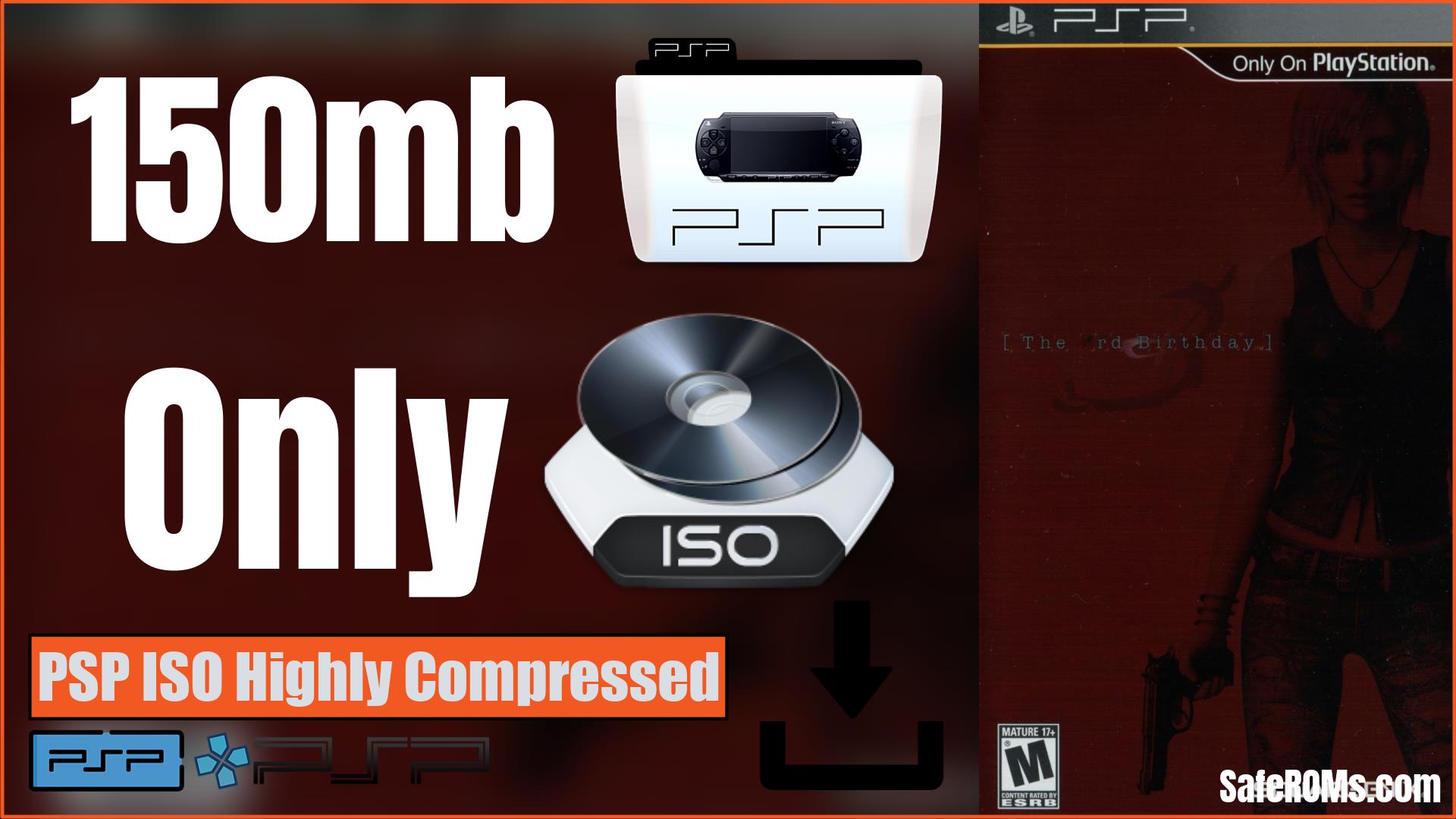 The 3rd Birthday PSP ISO Highly Compressed Download
