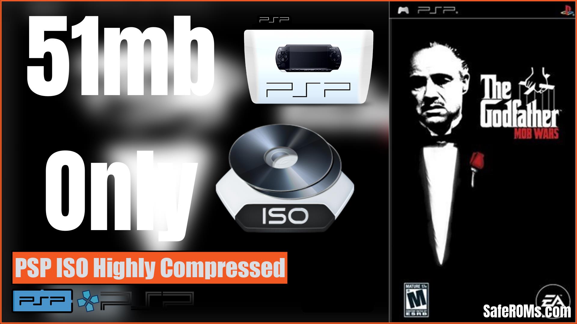 The GodFather Mob Wars PSP ISO Highly Compressed Download