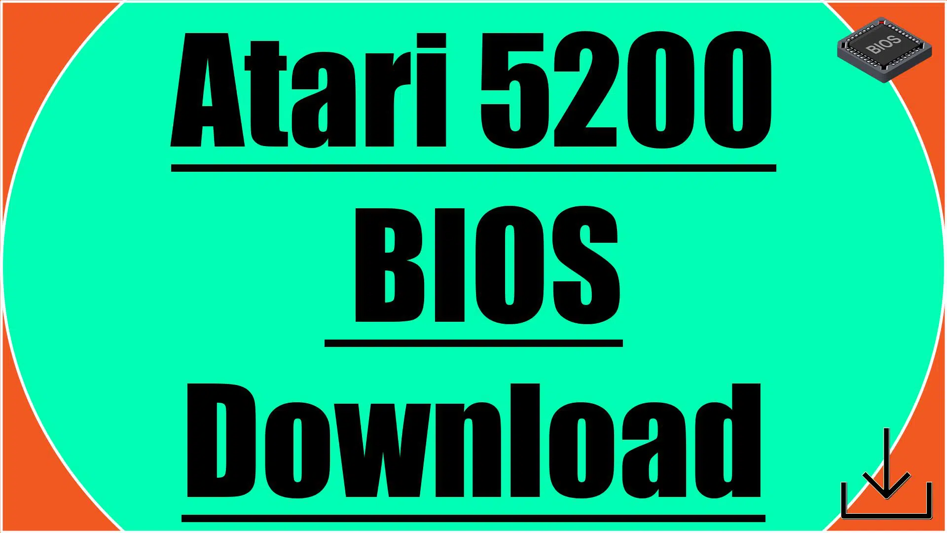 Atari 5200 BIOS Download