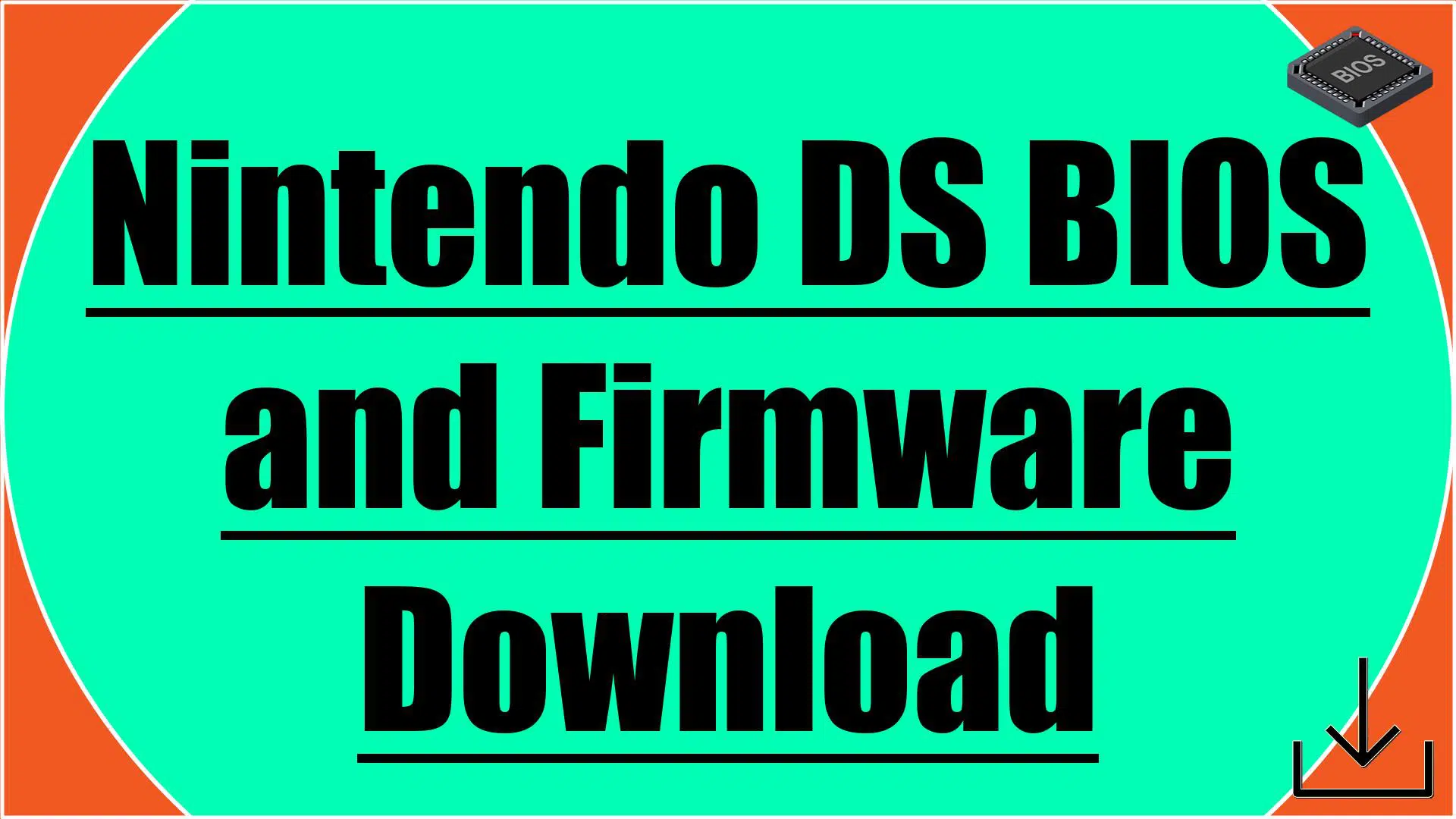 Nintendo DS BIOS and Firmware Download