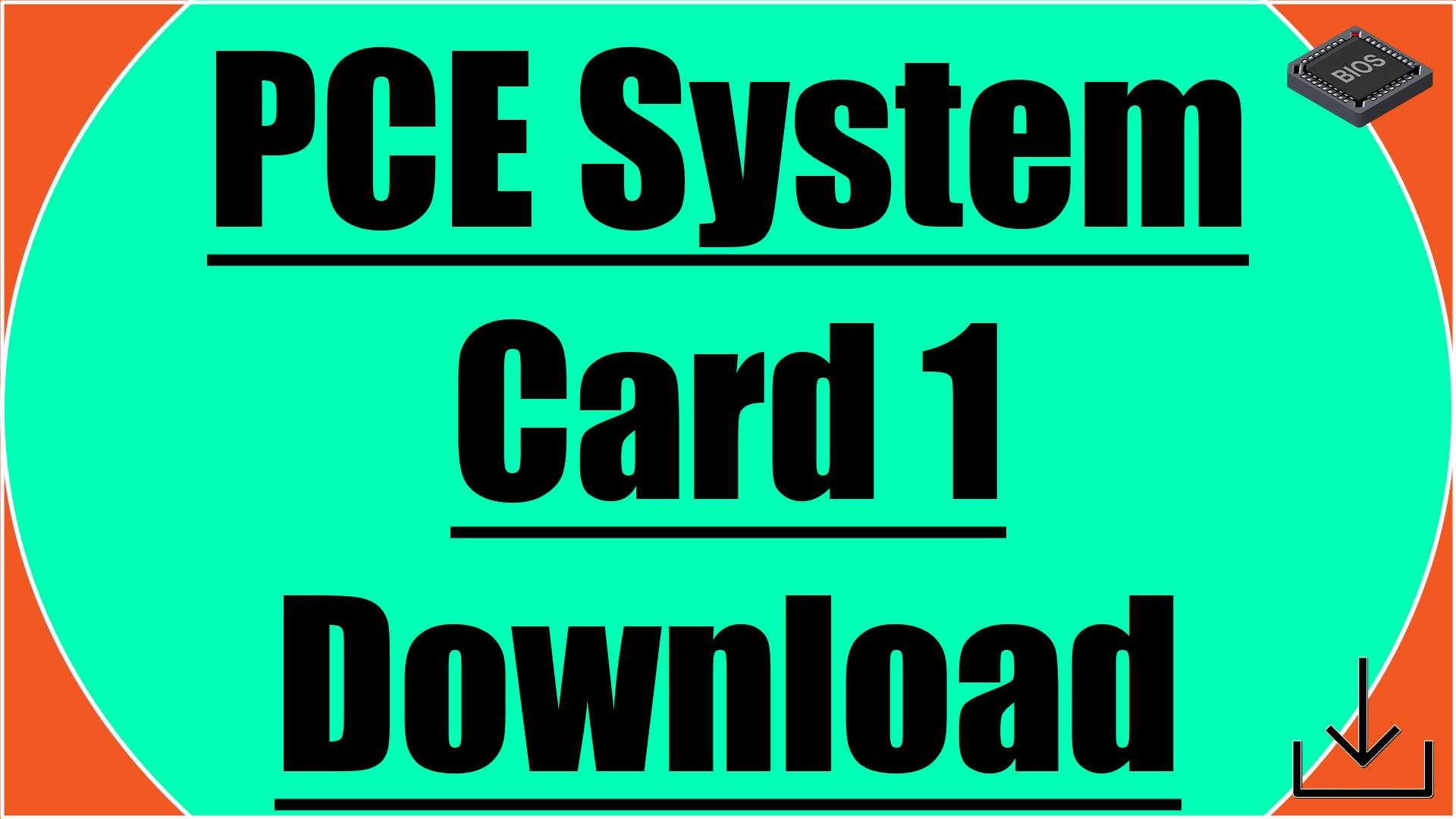 PCE System Card 1 Download