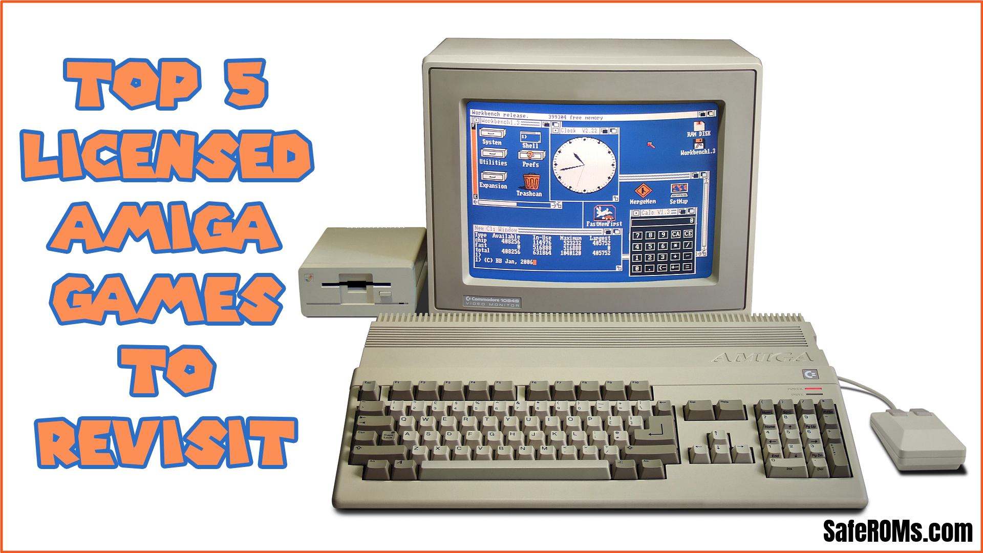 Top Five Licensed Amiga Games to Revisit
