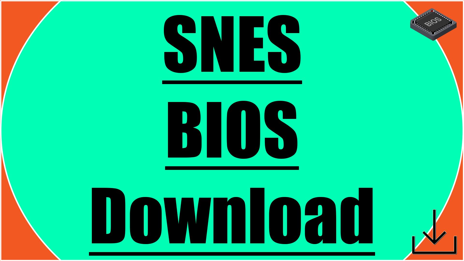 SNES BIOS Download