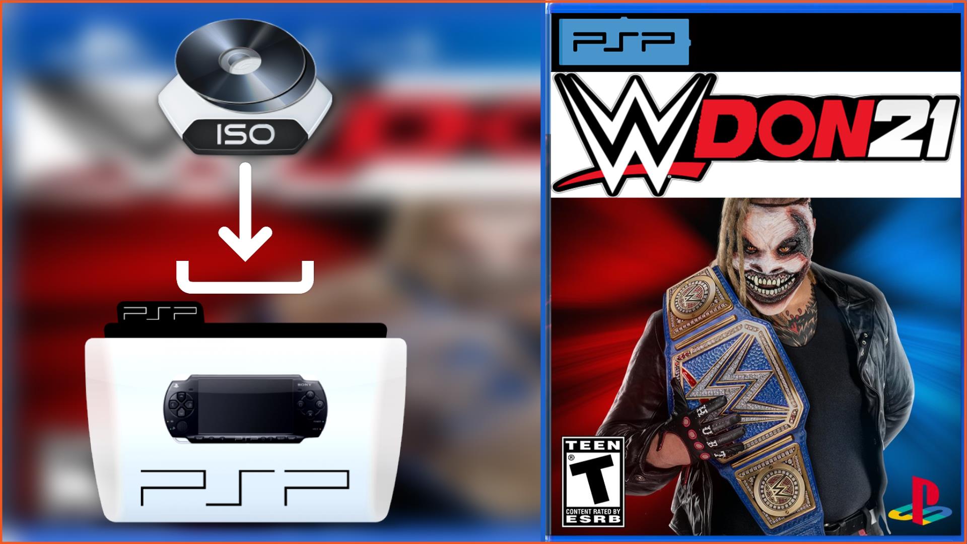 WWE Don'21 MOD PSP ISO