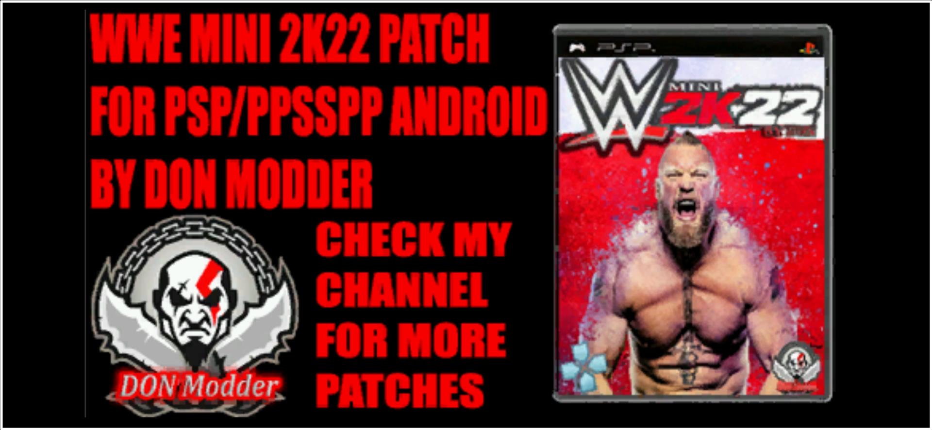 WWE 2K22 ISO PPSSPP Android & PC Download