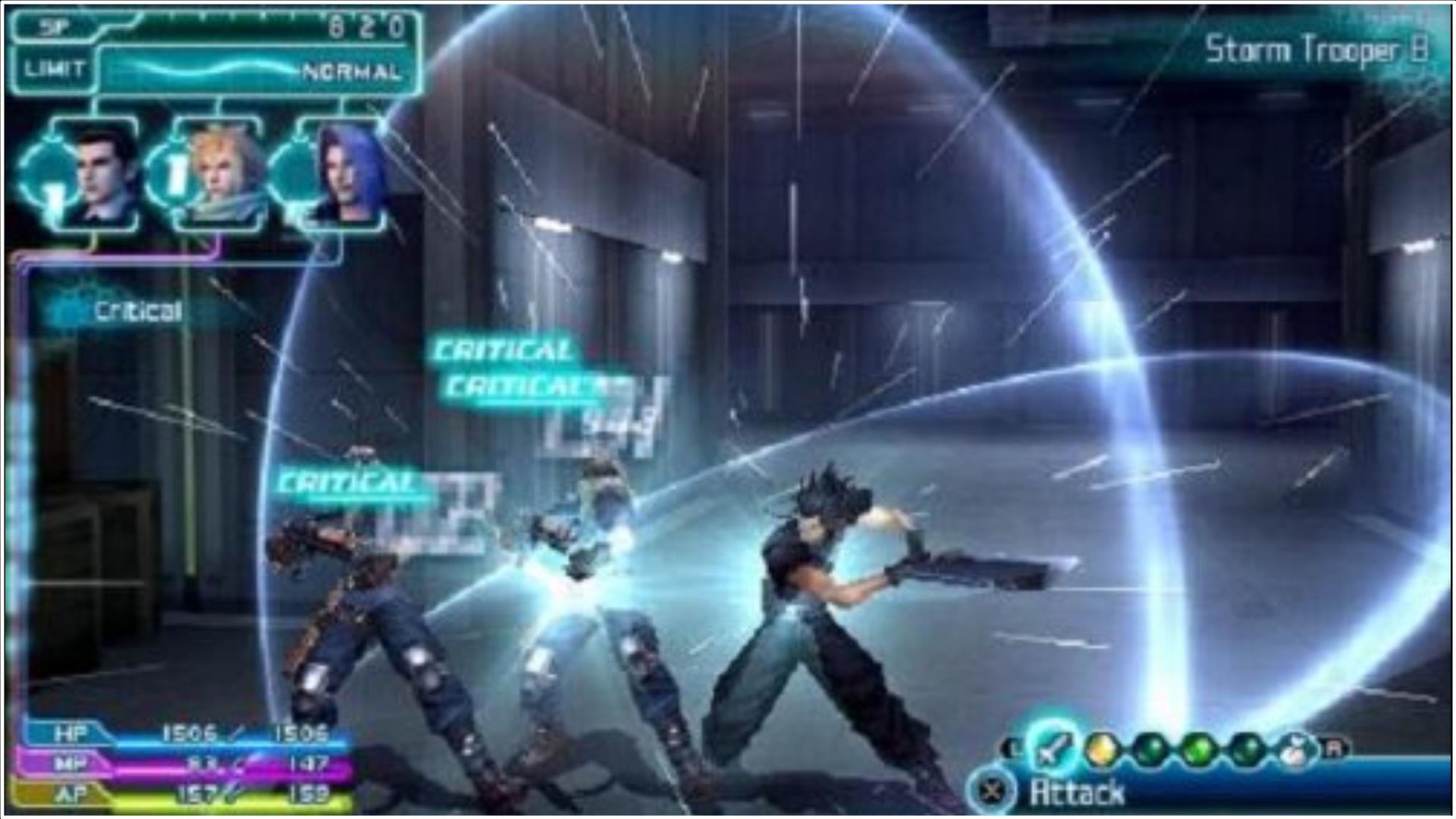 Crisis Core Final Fantasy VII PSP ISO Download SafeROMs