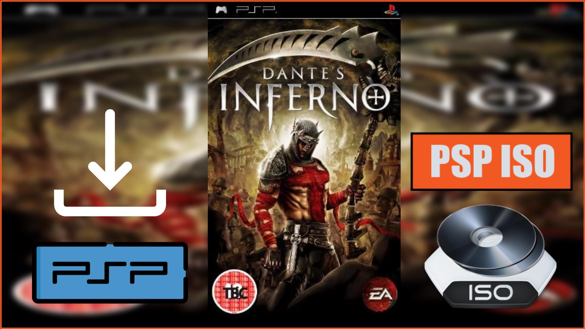 Dante's Inferno - PSP Gameplay (PPSSPP) 1080p 