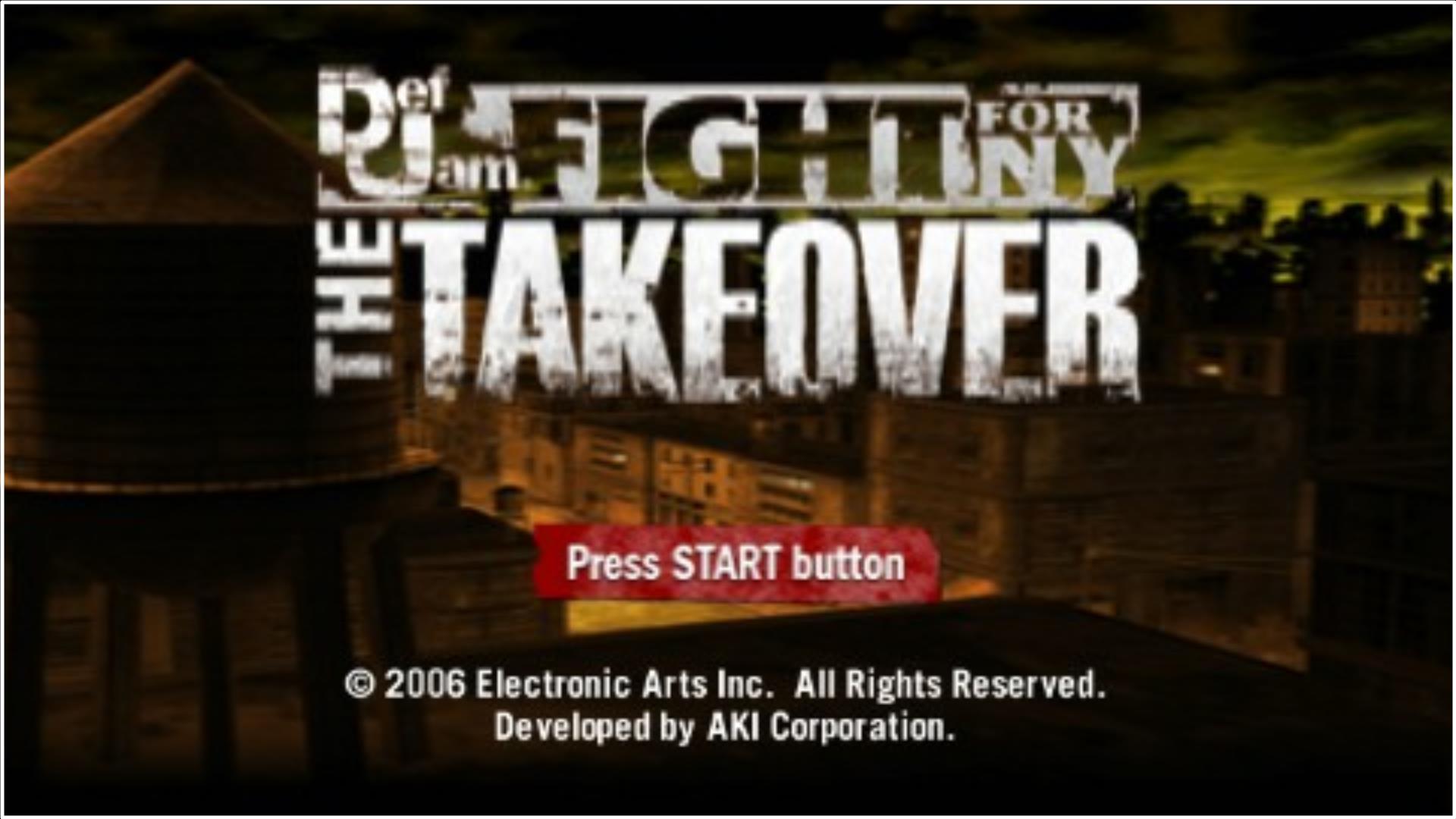 Def Jam Fight for NY: The Takeover Sony Playstation PSP FREE