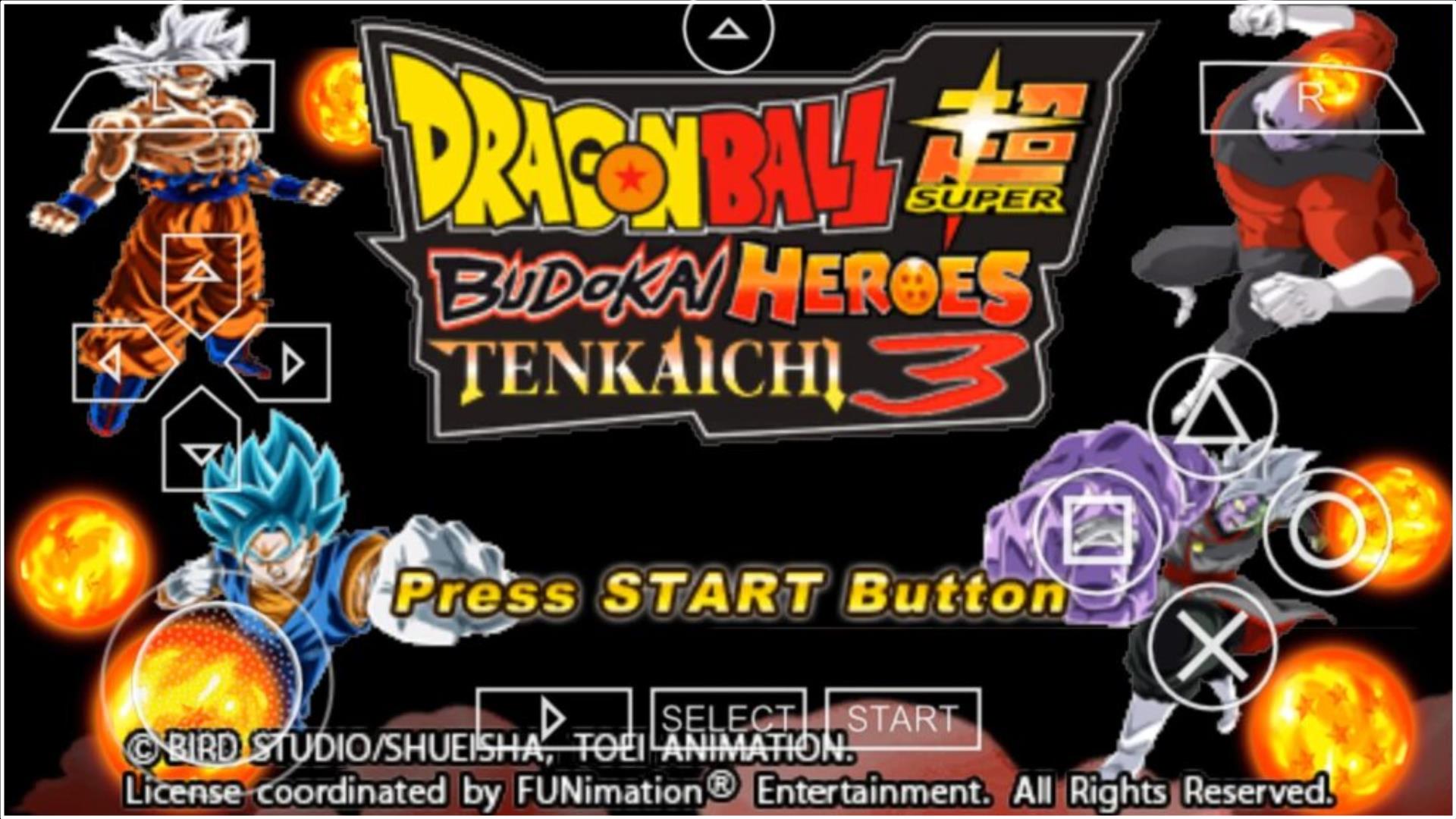 50 MB! DBZ TENKAICHI TAG TEAM LITE DEMO PARA PPSSPP/ANDROID