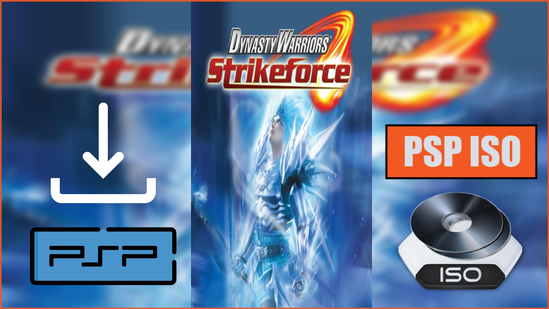 Dynasty Warriors Strikeforce PSP ISO Download