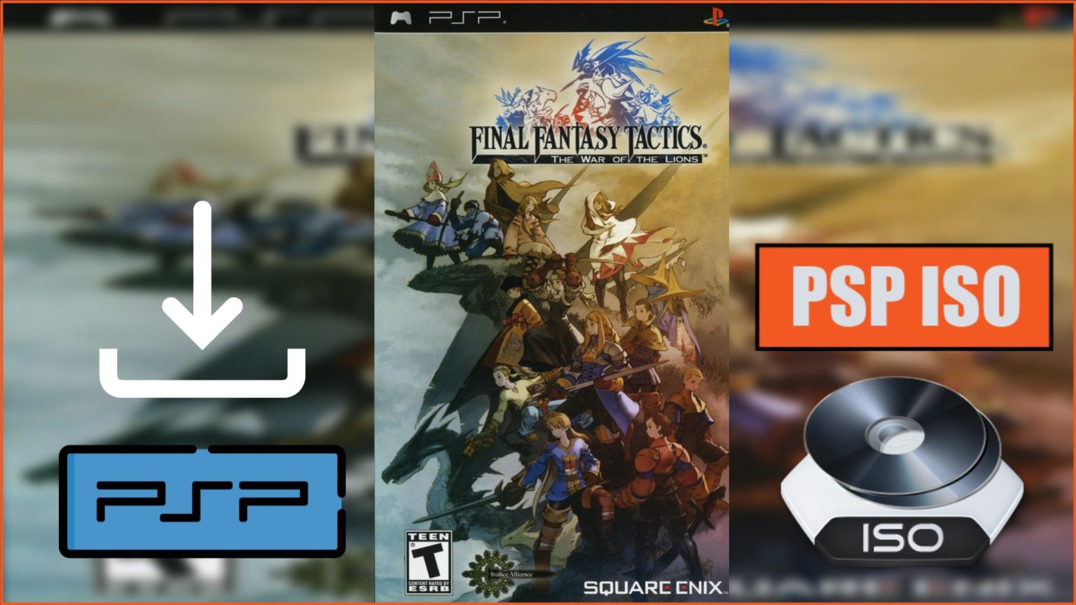 Final Fantasy Tactics The War of the Lions PSP ISO Download SafeROMs